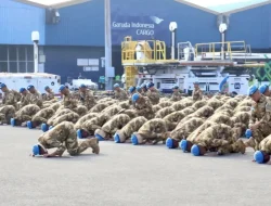 Sukses Jalankan Misi Perdamaian di Lebanon, 392 Satgas TNI UNIFIL Sujud Syukur di Tanah Pertiwi